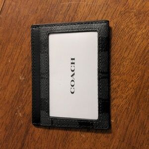Authentic Coach slim ID holder